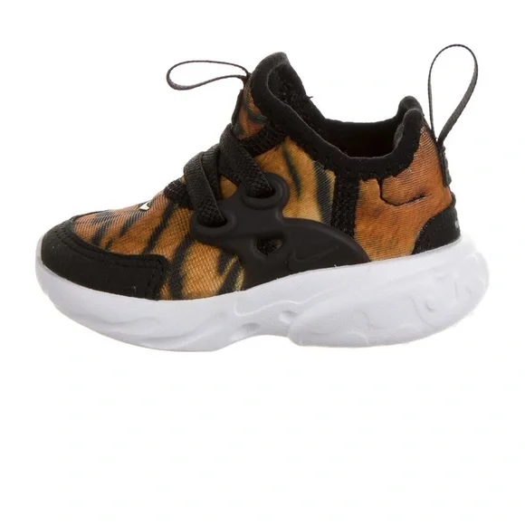 🐆 SIZE 3C NIKE REACT PRESTO ANIMAL PRINT LIMITED EDITION - Picture 3 of 3